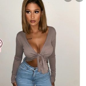 Sammy Ruffle Knot (Mocha)